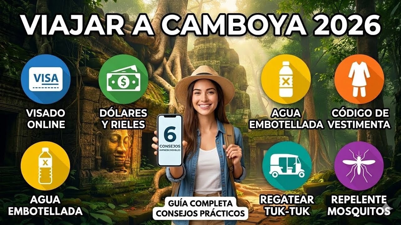 Consejos Prácticos para Viajar a Camboya: Enchufes, Vacunas, Internet y Código de Vestimenta